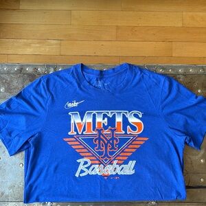 Nike sportswear New York Mets shirt royal blue size L